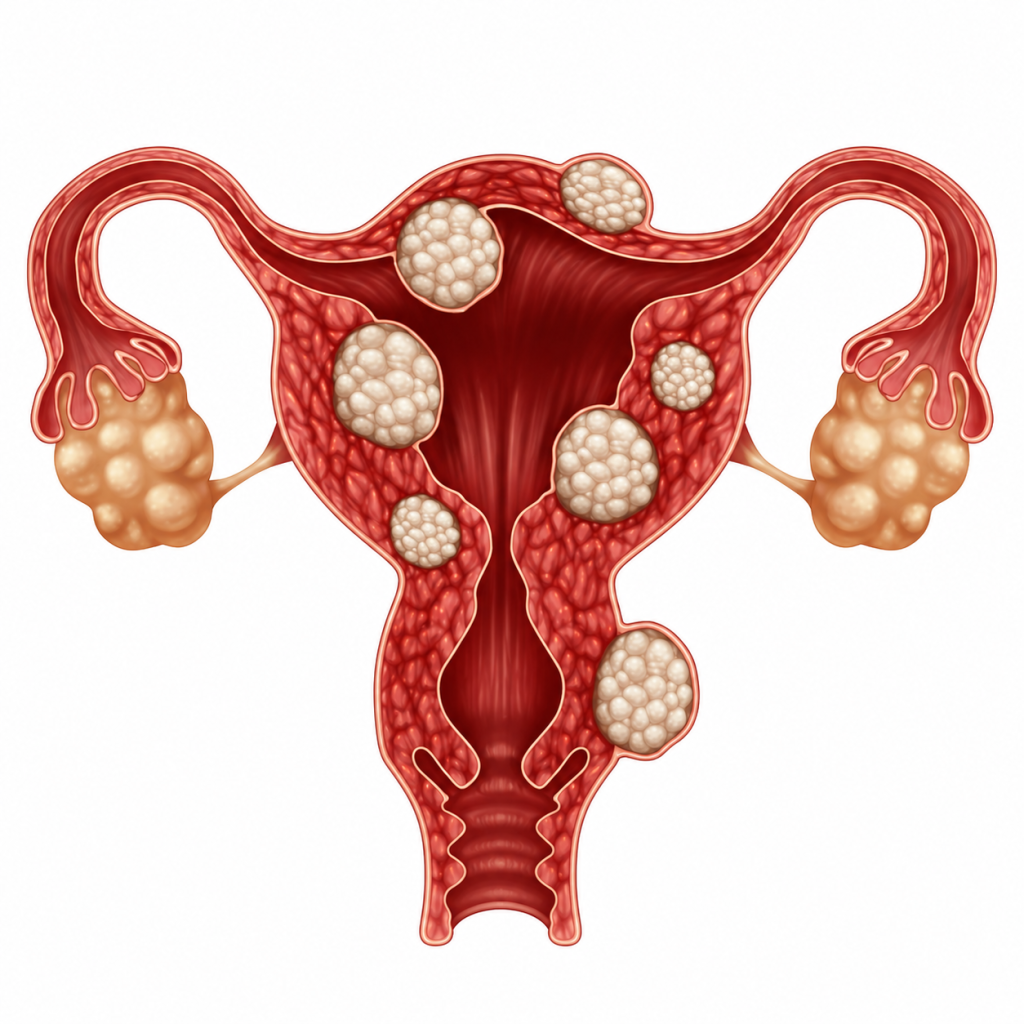 Miomas uterinos: síntomas, causas, diagnóstico y tratamientos efectivos